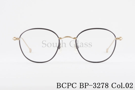 BCPC メガネ BP-3278 Col.02 ウェリントン メタル レディース ベセペセ 正規品