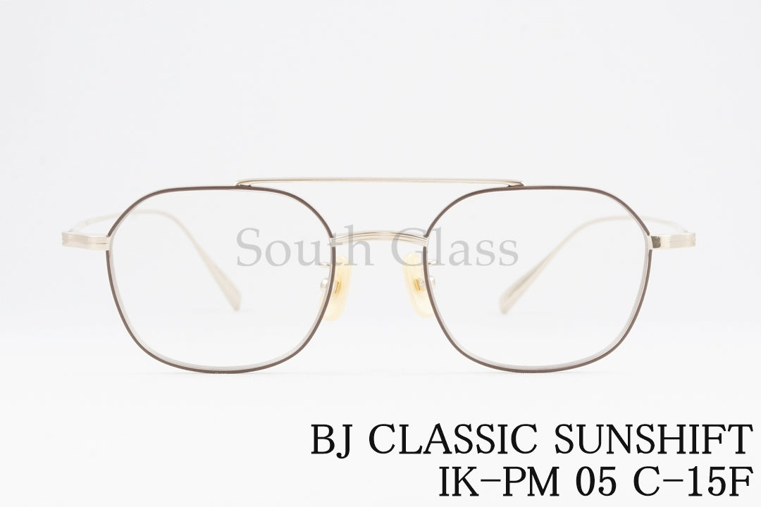 BJ CLASSIC 調光 サングラス SUNSHIFT IK-PM05 C-1-15F ツーブリッジ ウェリントン 石田一帆 クラシカル サンシフト BJクラシック 正規品