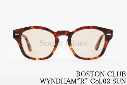 BOSTON CLUB サングラス WYNDHAM"R" col.02 ウェリントン ウィンダムR ヴィンテージ クラシカル ボストンクラブ 正規品