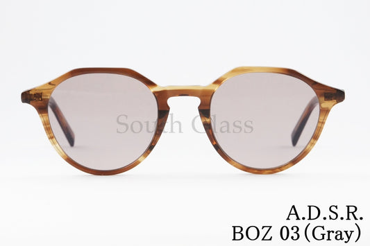 A.D.S.R. サングラス  BOZ 03 48サイズ クラウンパント ボズ ADSR エーディーエスアール 正規品