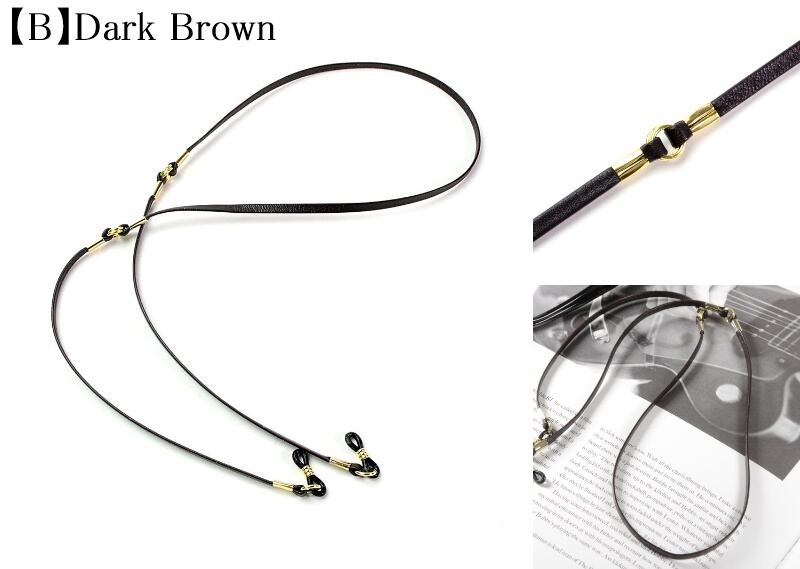 DIFFUSER 牛革 グラスコード CLASSY GENUINE LEATHER GLASS CORD SG1050 ディフューザー メガネ チェーン ストラップ カウレザー 国産 日本製