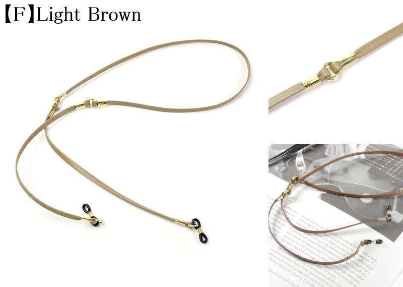 DIFFUSER 牛革 グラスコード CLASSY GENUINE LEATHER GLASS CORD SG1050 ディフューザー メガネ チェーン ストラップ カウレザー 国産 日本製