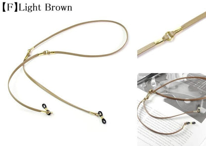 DIFFUSER 牛革 グラスコード CLASSY GENUINE LEATHER GLASS CORD SG1050 ディフューザー メガネ チェーン ストラップ カウレザー 国産 日本製