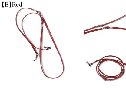 DIFFUSER 牛革 グラスコード SOPHISTICATED GLASS CORD SG1081 ディフューザー メガネ チェーン ストラップ カウレザー 国産 日本製