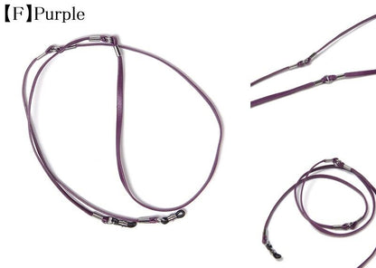 DIFFUSER 牛革 グラスコード SOPHISTICATED GLASS CORD SG1081 ディフューザー メガネ チェーン ストラップ カウレザー 国産 日本製