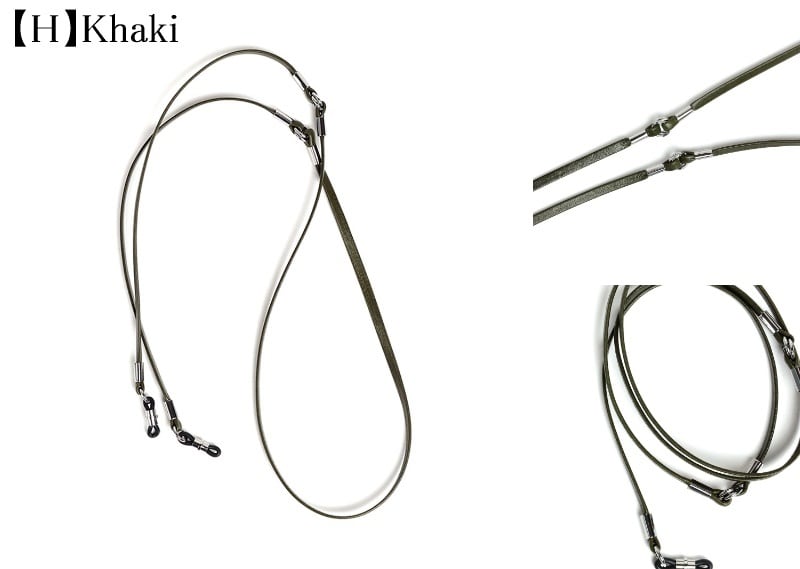 DIFFUSER 牛革 グラスコード SOPHISTICATED GLASS CORD SG1081 ディフューザー メガネ チェーン ストラップ カウレザー 国産 日本製