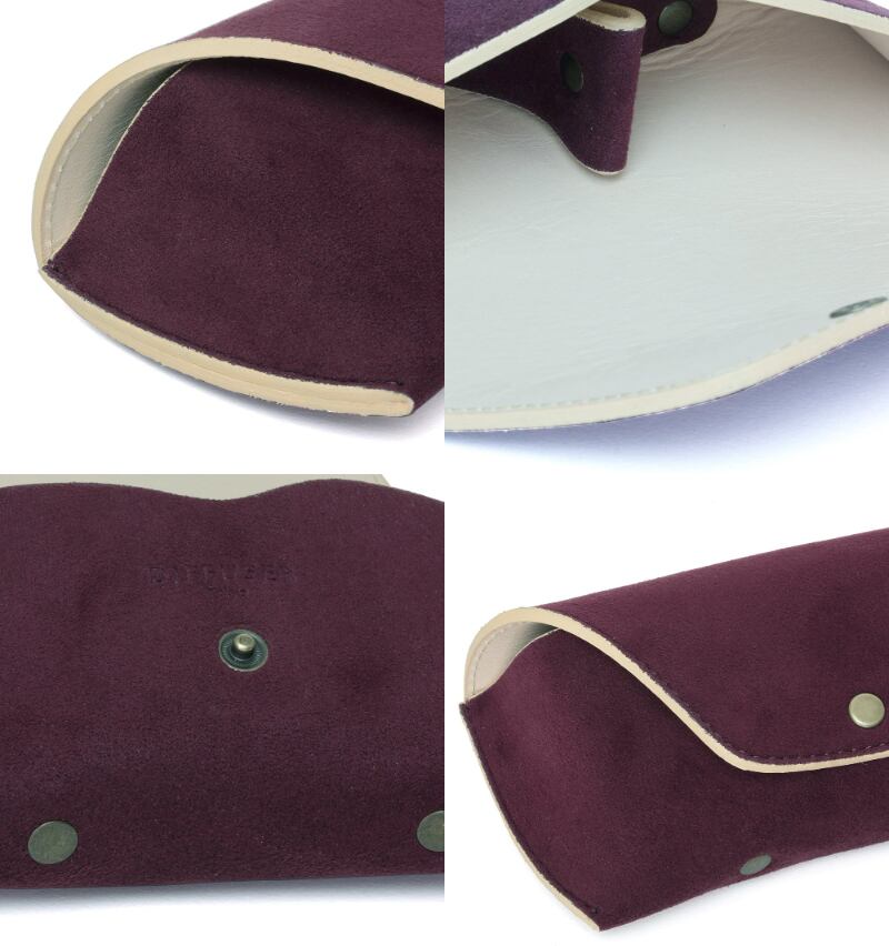 DIFFUSER 牛革 メガネケース TECH SUEDE EYEWEAR CASE SG1139 ディフューザー メガネ サングラス カウレザー 国産 日本製