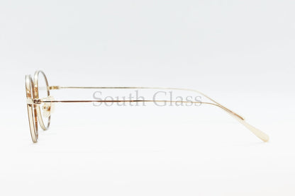 EVE un BLUE メガネ GARDEN DAISY Col.Chestnut Brown ボストン 丸メガネ イヴアンブルー 正規品