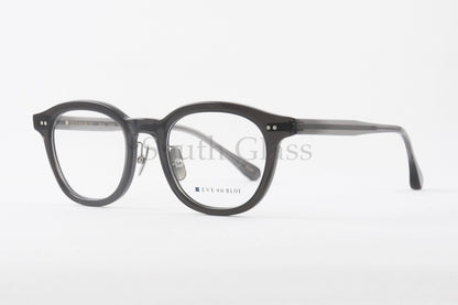 EVE un BLUE メガネ Mini A003 Col.BLACK ウェリントン 小顔 小さいサイズ ミニ イヴアンブルー 正規品