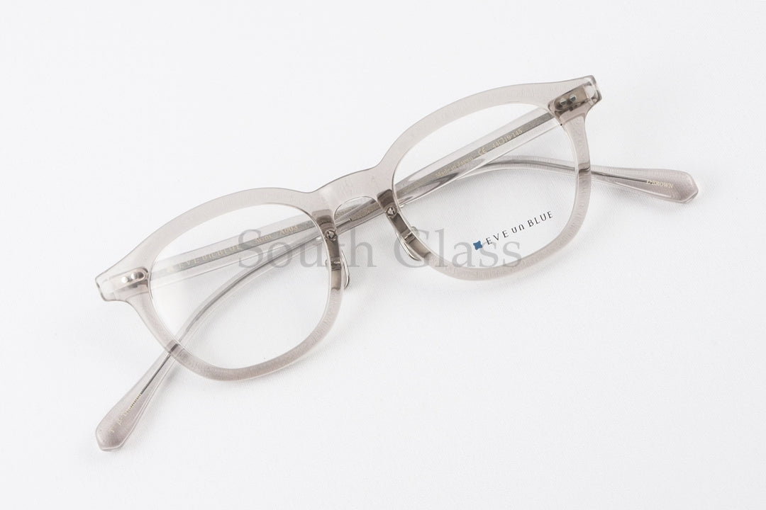 EVE un BLUE メガネ Mini A003 Col.L-BROWN ウェリントン 小顔 小さいサイズ ミニ イヴアンブルー 正規品