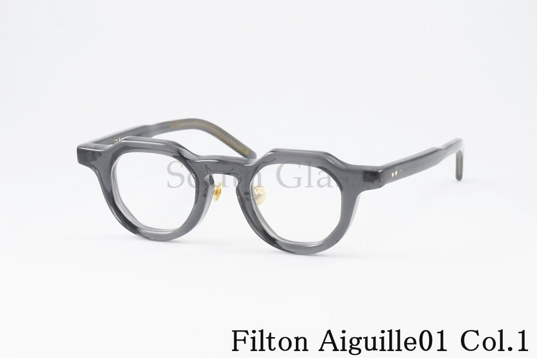 Filton クリア メガネ Aiguille01 Col.01 クラウンパント エギーユ01 鯖江製 フィルトン 正規品