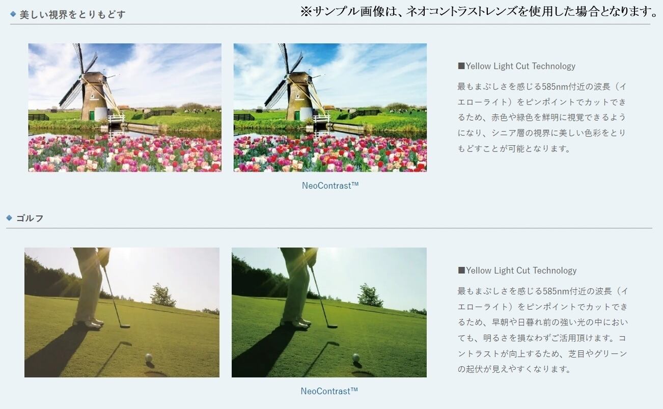 Ito Lens（イトーレンズ）ネオコントラストレンズ ネオコントラストライト UVカット ハードマルチコート 夜間運転 交換用レンズ