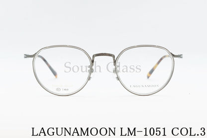 LAGUNAMOON クリア メガネ LM-1051 Col.3 クラウンパント セル巻き ラグナムーン 正規品