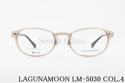 LAGUNAMOON クリア メガネ LM-5030 Col.4 オーバル ラグナムーン 正規品