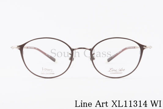 Line Art メガネ Solo XL11314 WI ボストン メタル チタン ソロ CHARMANT シャルマン ラインアート 正規品