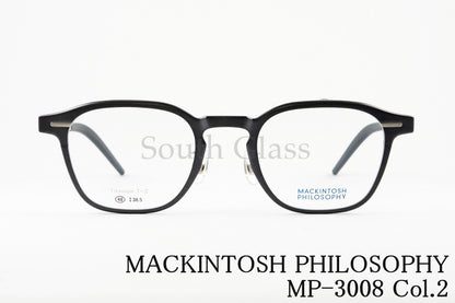 MACKINTOSH PHILOSOPHY 単式 跳ね上げ メガネ MP-3008 col.02 ウェリントン マッキントッシュフィロソフィー 正規品