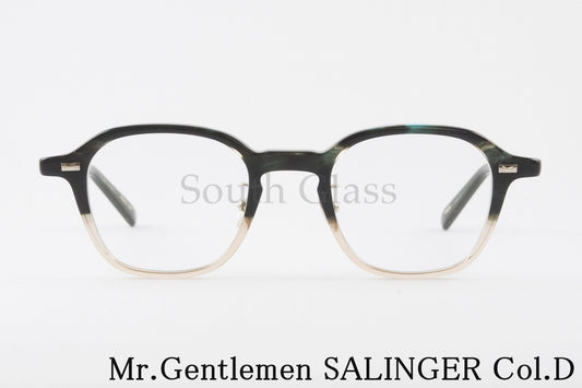 Mr.Gentleman メガネ SALINGER COL.D ウェリントン ボスリントン メンズ レディース サリンジャー ミスタージェントルマン 正規品