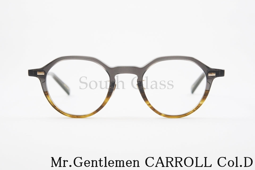 【宮舘涼太さん着用】Mr.Gentleman クリア メガネ CARROLL COL.D クラウンパント クラシカル ミスタージェントルマン 正規品