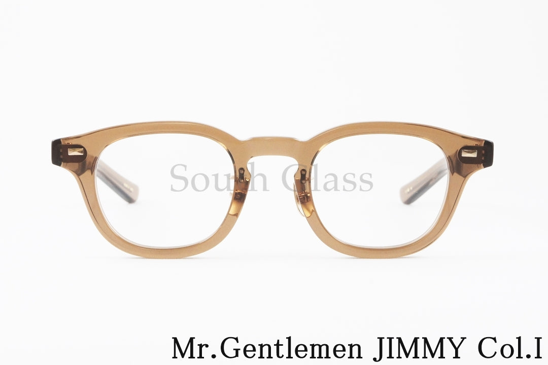 Mr.Gentleman クリア メガネ JIMMY COL.I ウェリントン ジミー ミスタージェントルマン 正規品