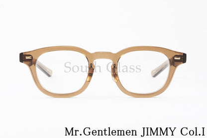 Mr.Gentleman クリア メガネ JIMMY COL.I ウェリントン ジミー ミスタージェントルマン 正規品