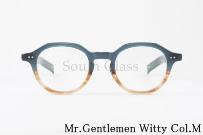 Mr.Gentleman メガネ Witty COL.M Weiコラボモデル クラウンパント ボストン クラシカル ミスタージェントルマン 正規品