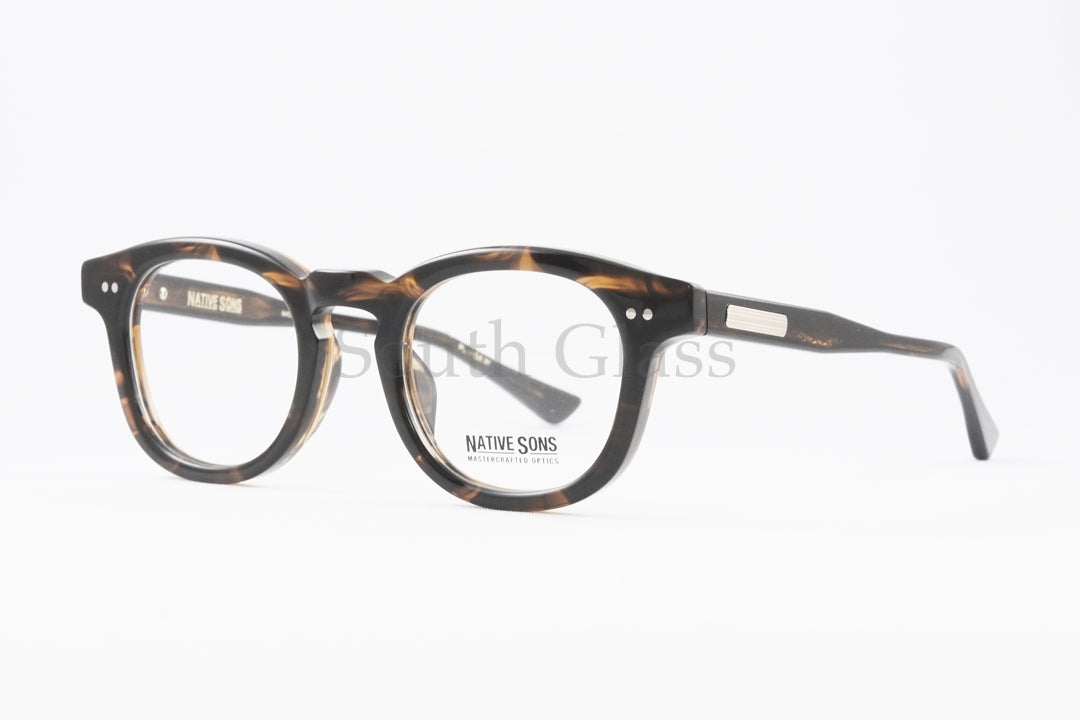 NATIVE SONS メガネ Carver Col.Gasoline PL-047F ボスリントン ウェリントン ボストン カーバー ネイティブサンズ 正規品