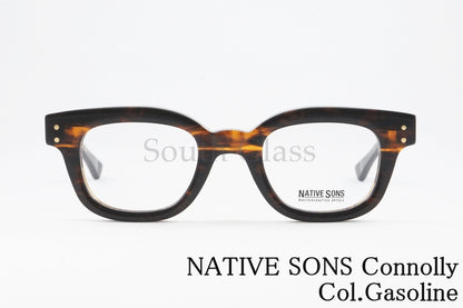 NATIVE SONS メガネ Connolly Col.Gasoline PL-066F ウェリントン 芯張り コノリー ネイティブサンズ 正規品