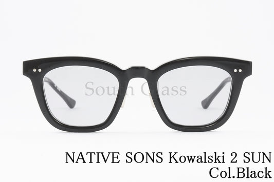 NATIVE SONS サングラス Kowalski 2 Sun Col.Black PL-061E ウェリントン フォックス コワルスキー2 ネイティブサンズ 正規品