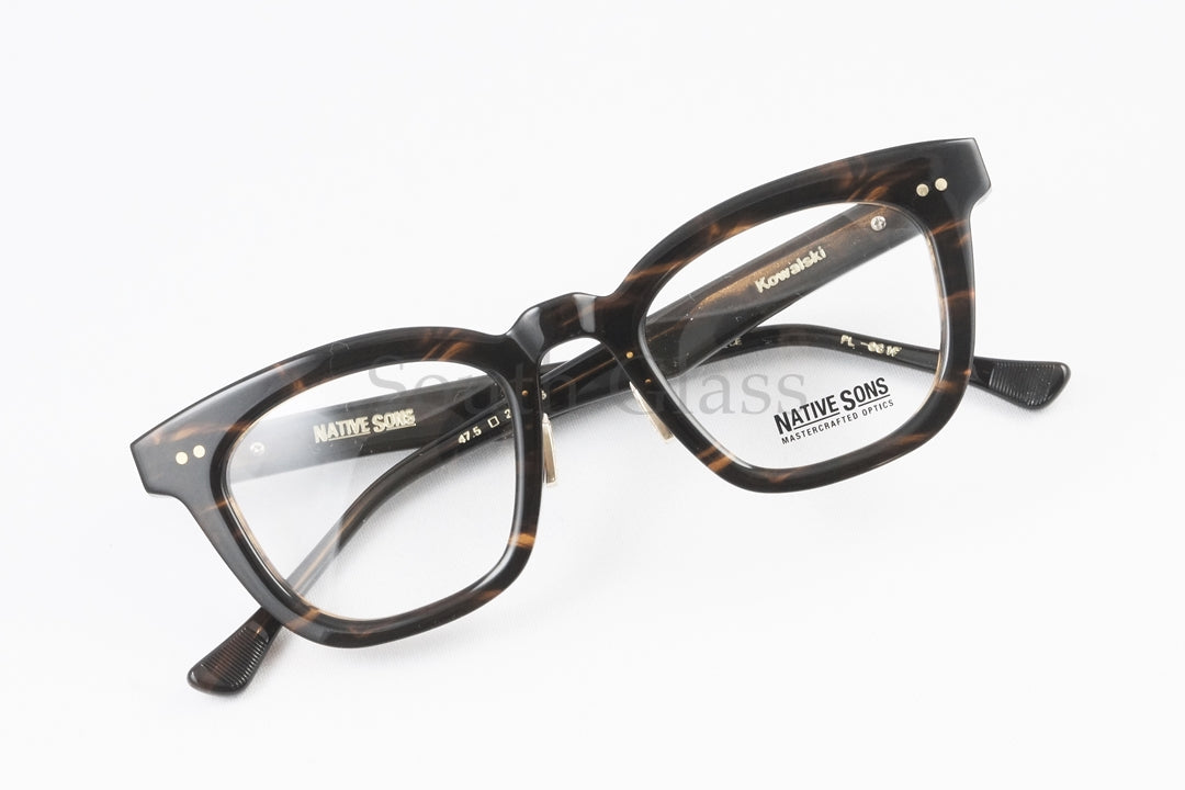 NATIVE SONS メガネ Kowalski 2 Col.Gasoline PL-061F ウェリントン フォックス コワルスキー2 ネイティブサンズ 正規品