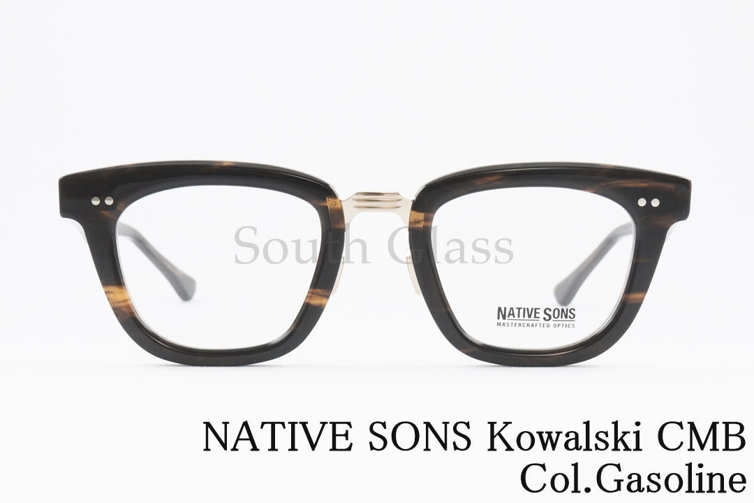 NATIVE SONS メガネ Kowalski CMB Col.Gasoline PM-027F ウェリントン フォックス コンビネーション コワルスキーコンビ ネイティブサンズ 正規品