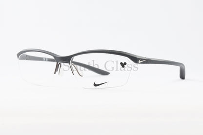 NIKE メガネ 7140AF Col.033 ブロー サーモント ナイロール ハーフリム スポーツ 軽量 ナイキ 正規品