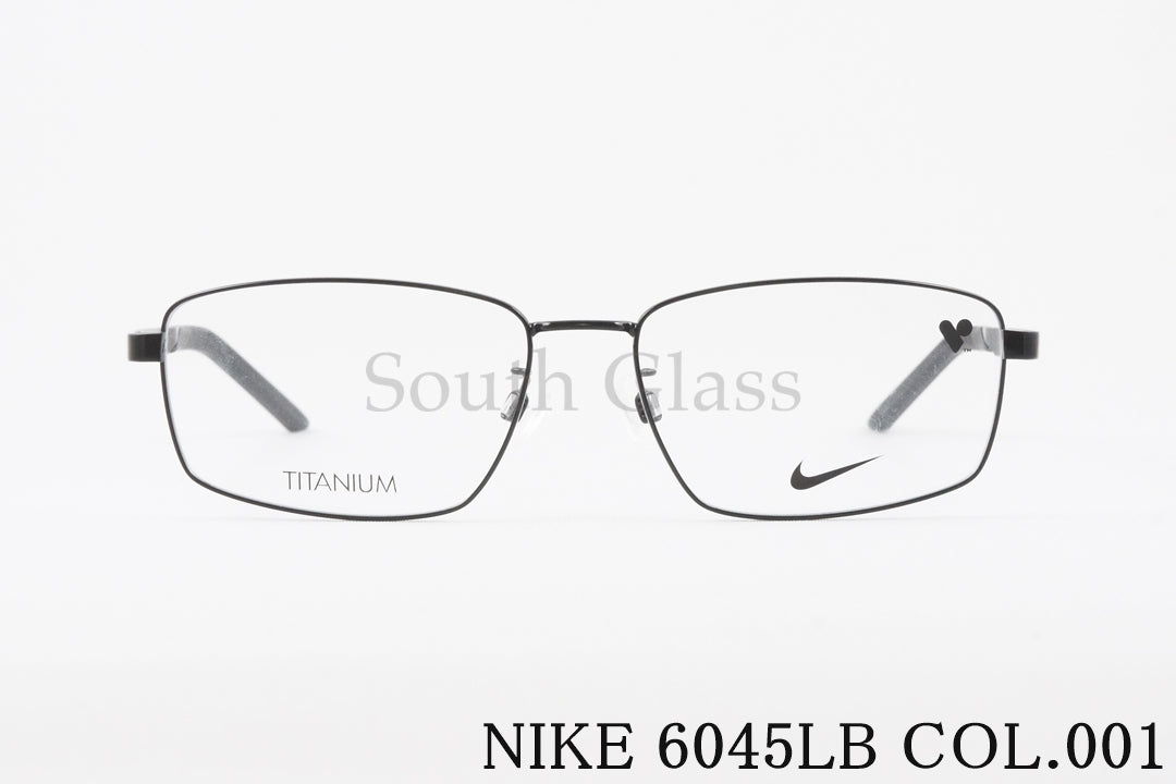 NIKE メガネ 6045LB Col.001 スクエア メタル スポーツ 軽量 ナイキ 正規品