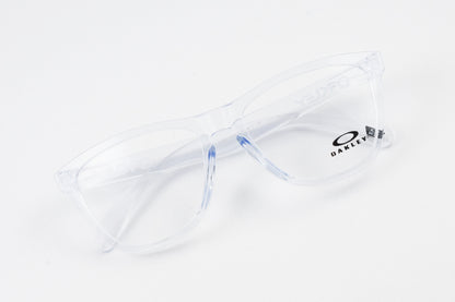 OAKLEY クリア メガネ Frogskins RX OX8137A-0254 ウェリントン アジアンフィット フロッグスキン オークリー 正規品