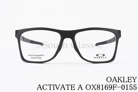 OAKLEY メガネ Activate（A） OX8169F-01 ウエリントン アジアンフィットモデル オークリー アクティベート 正規品