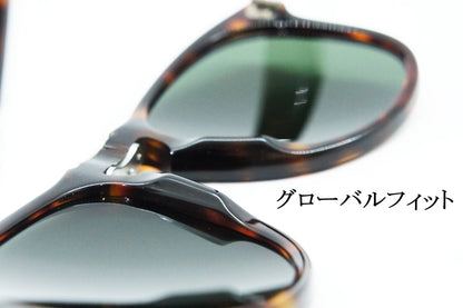 【スティーブマックイーンモデル】Persol 偏光 サングラス 714-S-M 95/48 Folding Steve McQueen ポラライズド アジアンフィット ティアドロップ ペルソール 正規品