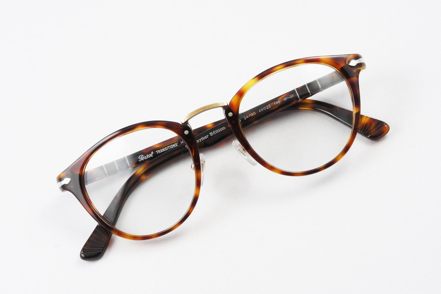 Persol 調光 サングラス 3108-S 24/GG Typewriter Edition ボストン タイプライターエディション トランジションズ TRANSITIONS 色が変わる コンビネーション ペルソール 正規品