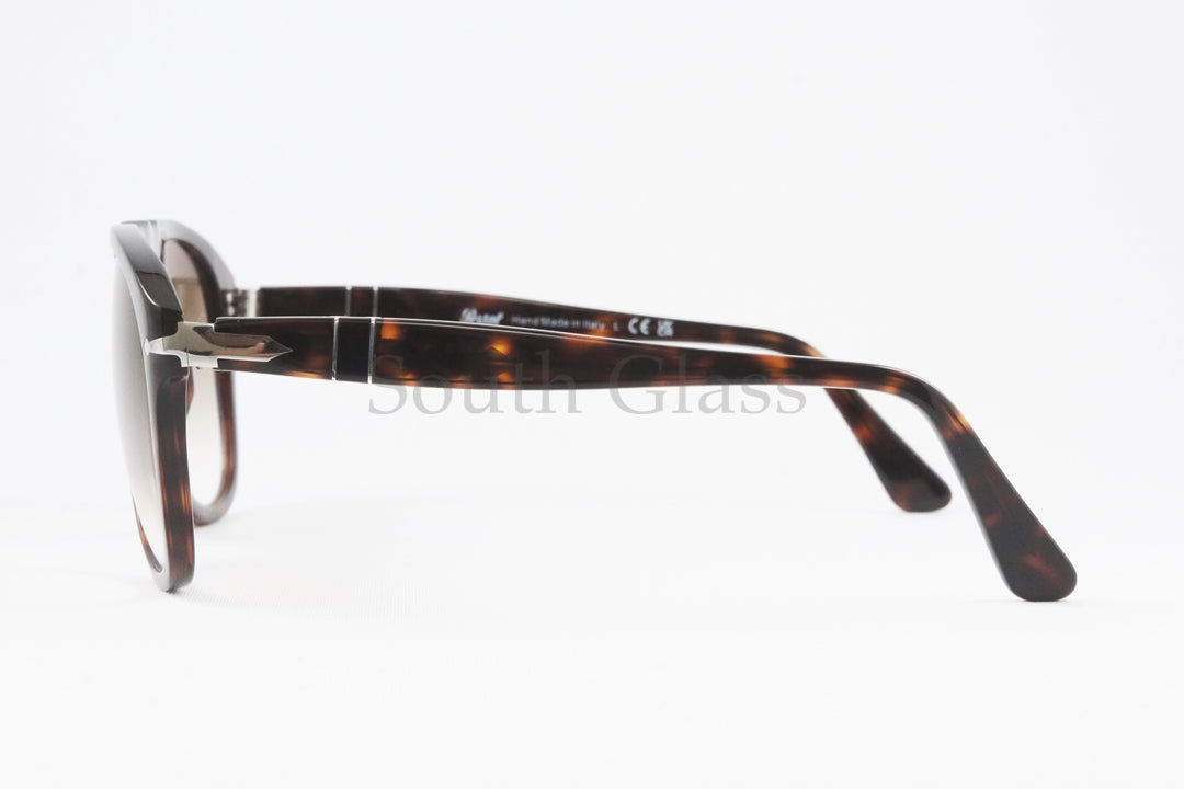 Persol サングラス 649 24/51 ティアドロップ フレーム おしゃれ 眼鏡 メガネ ペルソール 正規品