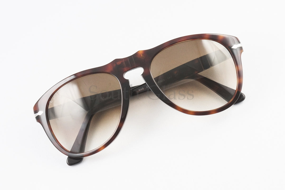 Persol サングラス 649 24/51 ティアドロップ フレーム おしゃれ 眼鏡 メガネ ペルソール 正規品