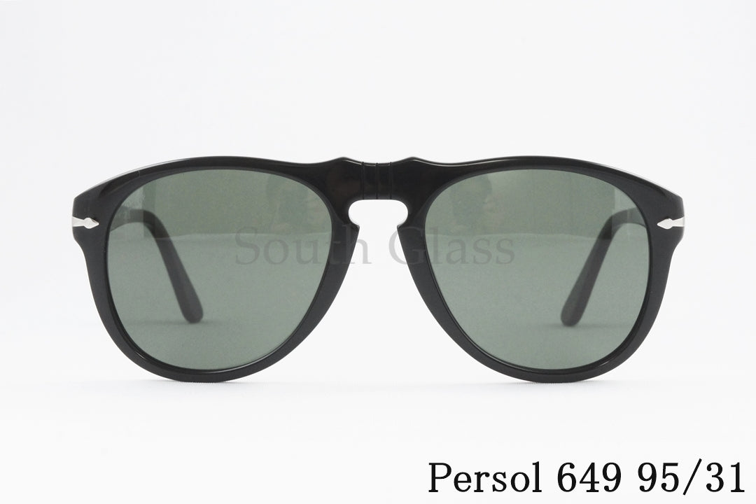 Persol サングラス 649 95/31 ティアドロップ フレーム おしゃれ 眼鏡 メガネ ペルソール 正規品