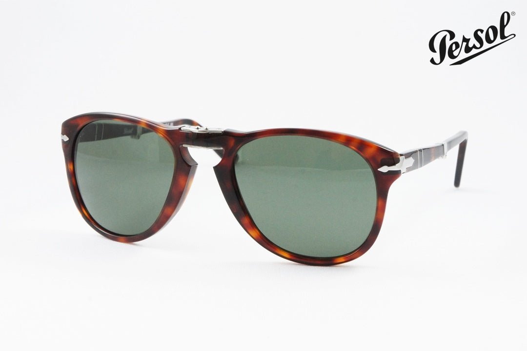 Persol サングラス 714 24/31 Folding アジアンフィット ティアドロップ 折りたたみ Steve McQueen ペルソール 正規品