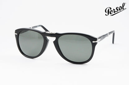 Persol 偏光 サングラス 714 95/58 Folding アジアンフィット ティアドロップ 折りたたみ Steve McQueen ペルソール 正規品