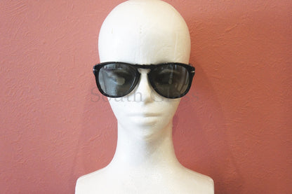 【スティーブマックイーンモデル】Persol サングラス 714-S-M 95/B1 Folding Steve McQueen ポラライズド アジアンフィット ティアドロップ ペルソール 正規品