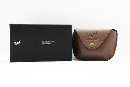 【スティーブマックイーンモデル】Persol サングラス 714-S-M 95/B1 Folding Steve McQueen ポラライズド アジアンフィット ティアドロップ ペルソール 正規品