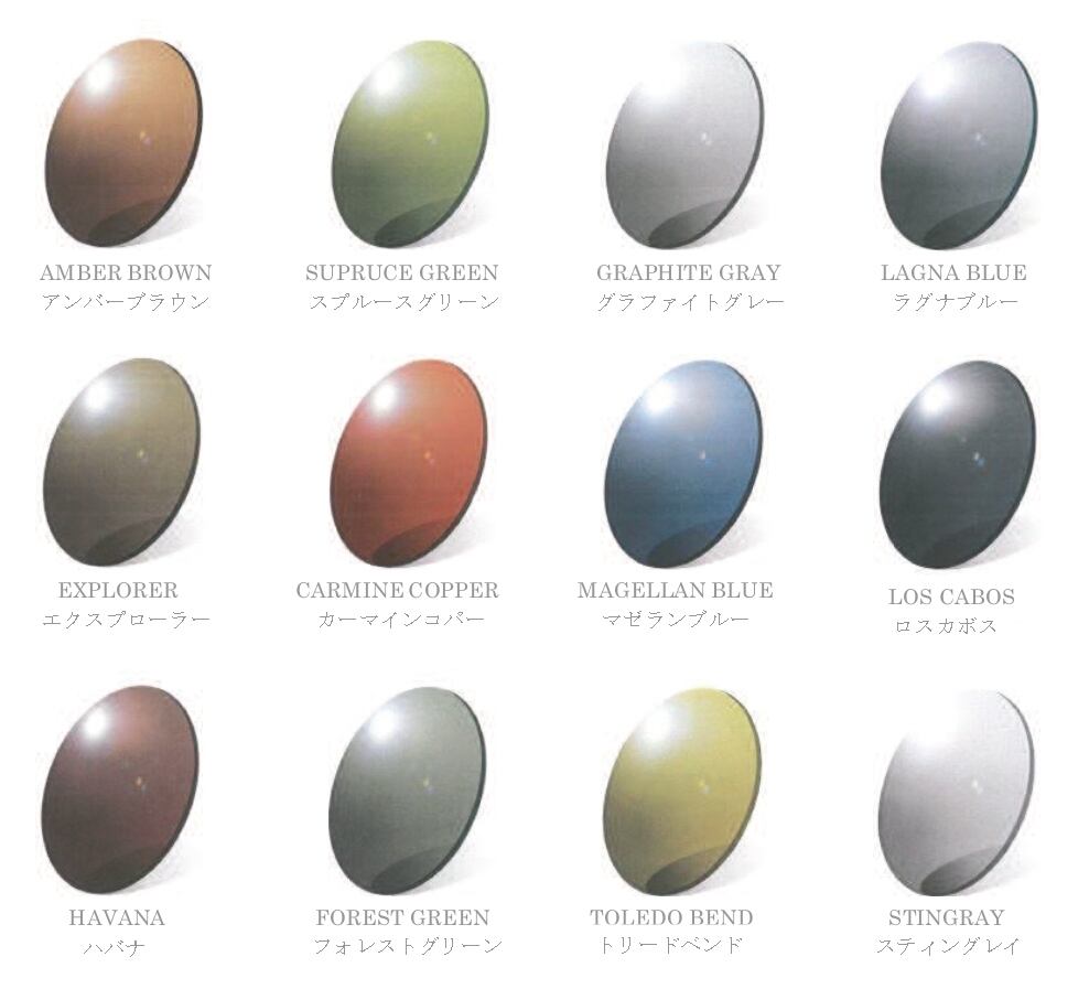 フィッシング専用 RARTS(アーツ) 偏光カラーレンズ UVカット 釣り ドライブ 交換用レンズ