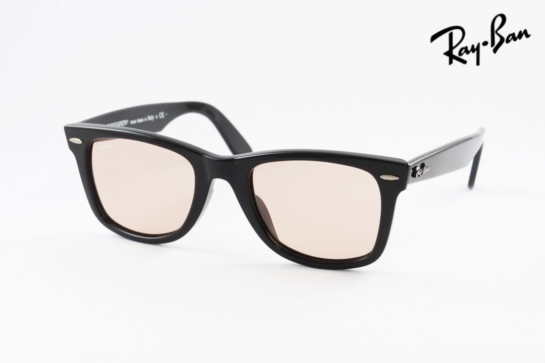 【木村拓哉 カプセルコレクション】Ray-Ban サングラス RB2140-F 901/4B 52サイズ キムタク ウェイファーラー ライトカラー ピンク レイバン 正規品