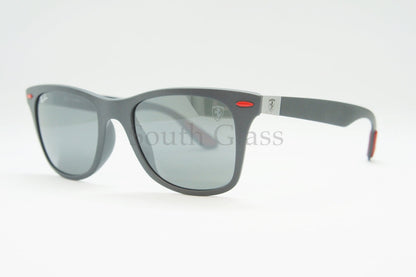 【フェラーリコレクション 木村拓哉さん着用】Ray-Ban サングラス RB4195-M-F F6056G 52サイズ Wayfarer Liteforce ウェリントン レイバン 正規品