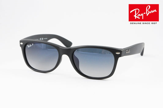 Ray-Ban 偏光サングラス RB2132-F 601-S/78 55サイズ NEW WAYFARER ウェリントン ニューウェイファーラー レイバン 正規品