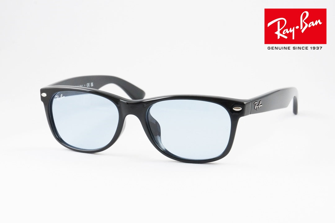 【純正ライトカラー】Ray-Ban サングラス RB2132-F 601/64 55サイズ NEW WAYFARER ウェリントン レイバン 正規品 ブルー