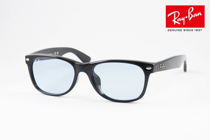 【純正ライトカラー】Ray-Ban サングラス RB2132-F 601/64 55サイズ NEW WAYFARER ウェリントン レイバン 正規品 ブルー