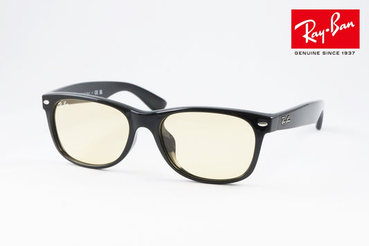 【純正ライトカラー】Ray-Ban サングラス RB2132-F 601/R6 55サイズ NEW WAYFARER ウェリントン レイバン 正規品 イエロー